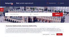 Desktop Screenshot of malopolska.info